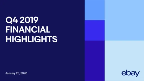 eBay | Results Presentation Deck | 29 slides