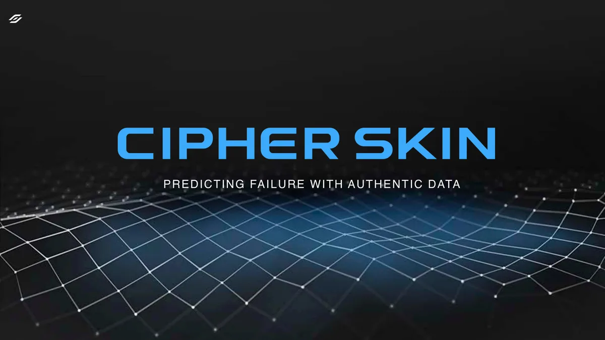 SpaceX investor Draper Associates backed futuristic data capture startup Cipher Skin in a $5 million funding round after seeing this pitch deck · slide 1