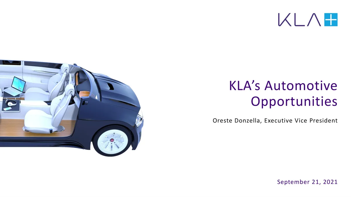 KLA | Investor Conference Presentation Deck | 30 slides · slide 1