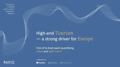 High-end Tourism – a strong driver for Europe