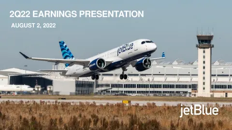 jetBlue | Results Presentation Deck | 25 slides