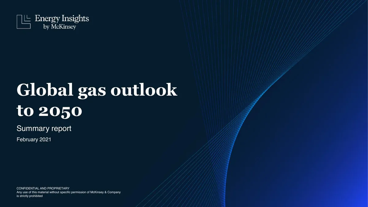 Global Gas Outlook 2050 · slide 1