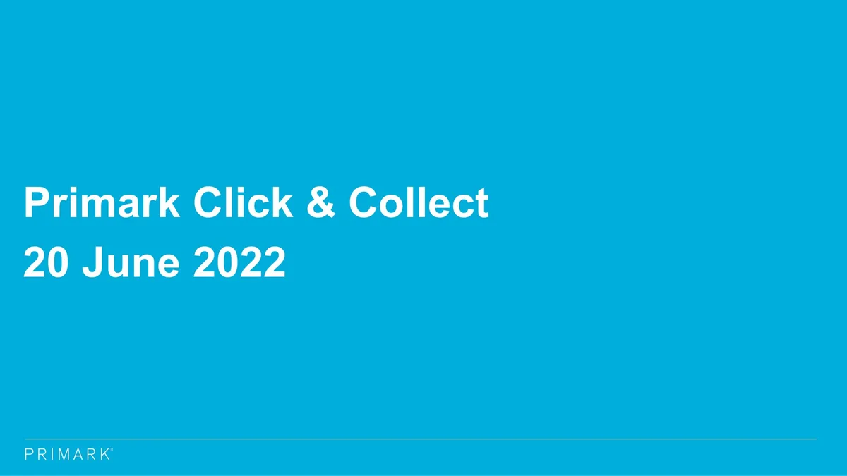 Associated British Foods | Results Presentation Deck | 11 slides · slide 1