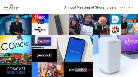 Comcast | Shareholder Engagement Presentation Deck | 10 slides