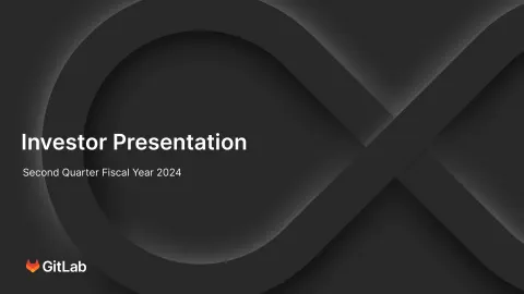 GitLab | Investor Presentation Deck | 50 slides