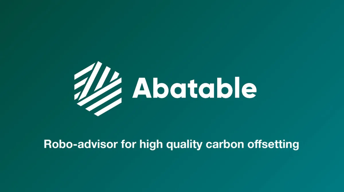 We got hold of the 11-slide pitch deck that Abatable;; a Y Combinator-backed carbon-offsetting startup;; used to raise $3 million · slide 1