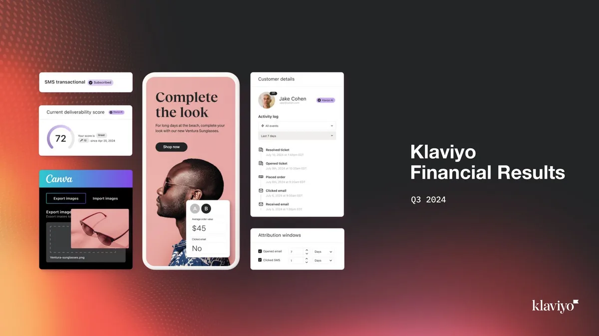 Klaviyo | Results Presentation Deck | 36 slides · slide 1