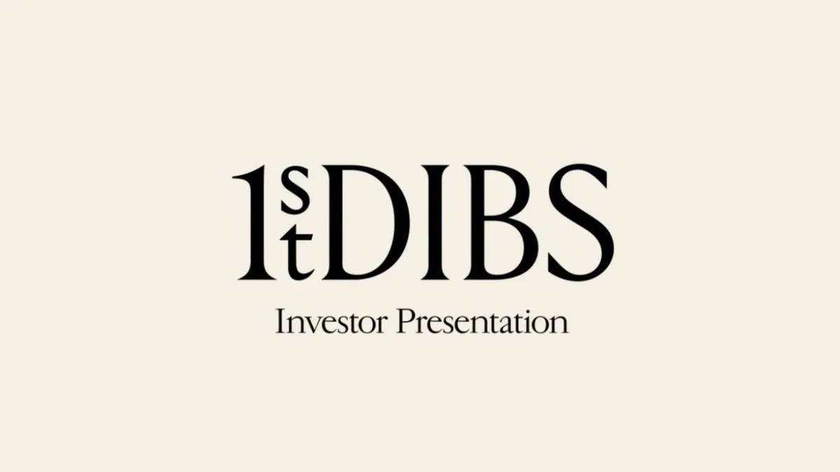 1stDibs | IPO Presentation Deck | 47 slides · slide 1