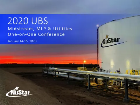 NuStar Energy | Investor Conference Presentation Deck | 41 slides