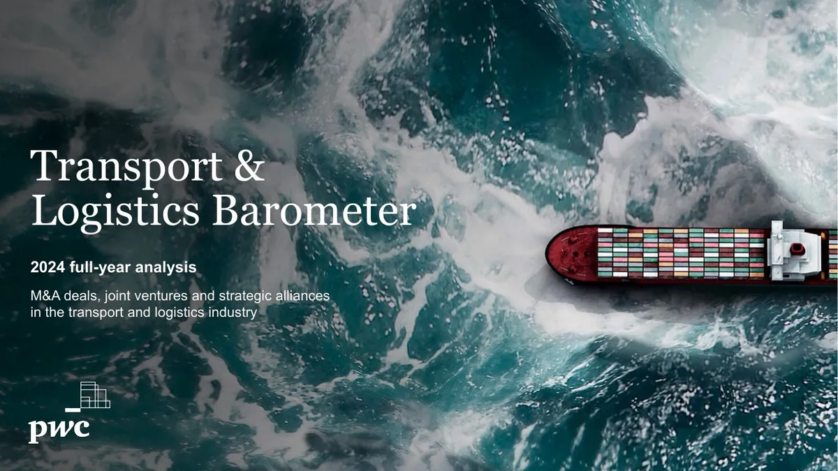 Transport &amp; Logistics Barometer · slide 1