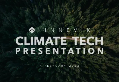 Kinnevik | Investor Event Presentation Deck | 14 slides