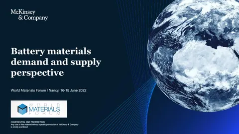 Battery materials demand and supply perspective
