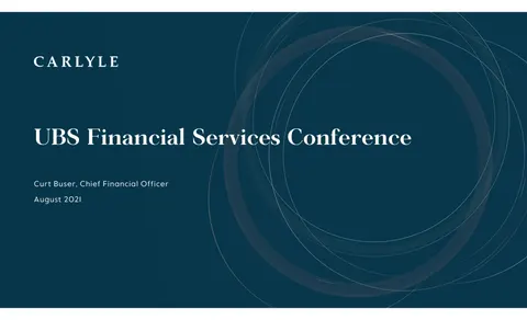 Carlyle | Investor Conference Presentation Deck | 41 slides