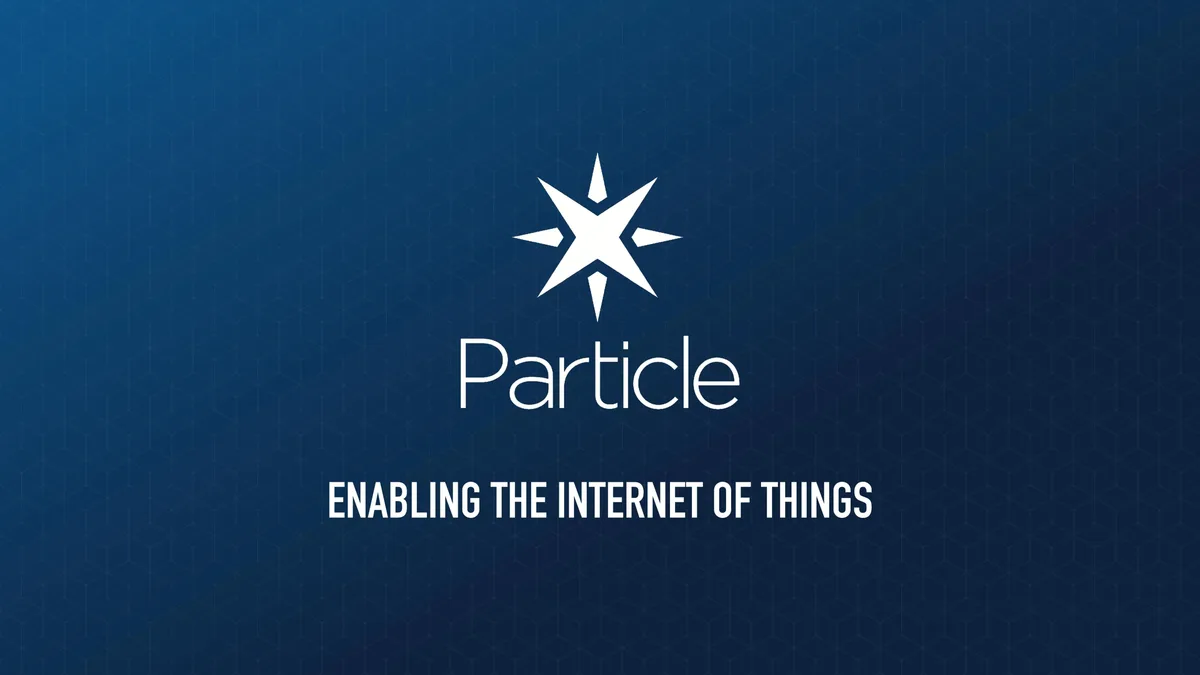 Internet-of-things startup Particle went from a failed Kickstarter to powering smart air conditioners and Jacuzzis. Here's the pitch deck it used to raise $40 million. · slide 1
