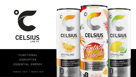 Celsius Holdings | Investor Presentation Deck | 23 slides