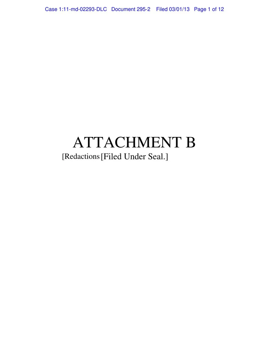 Legal document filing page.
