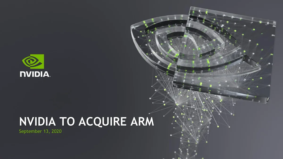NVIDIA | Mergers and Acquisitions Presentation Deck | 15 slides · slide 1