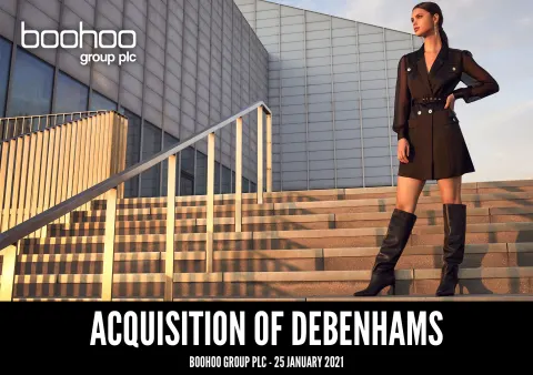 Boohoo Group | Mergers and Acquisitions Presentation Deck | 10 slides