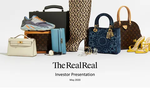 The RealReal | Results Presentation Deck | 41 slides