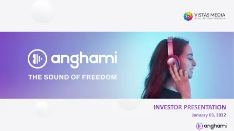 Anghami | SPAC Presentation Deck | 29 slides