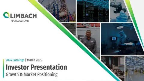 Limbach Holdings | Investor Presentation Deck | 29 slides