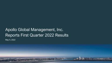 Apollo Global Management | Results Presentation Deck | 41 slides