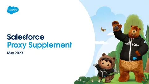 Salesforce | Shareholder Engagement Presentation Deck | 26 slides