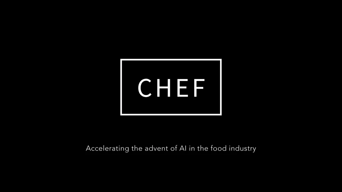 Here's the pitch deck AI robot startup Chef used to raise $20.6< · slide 1