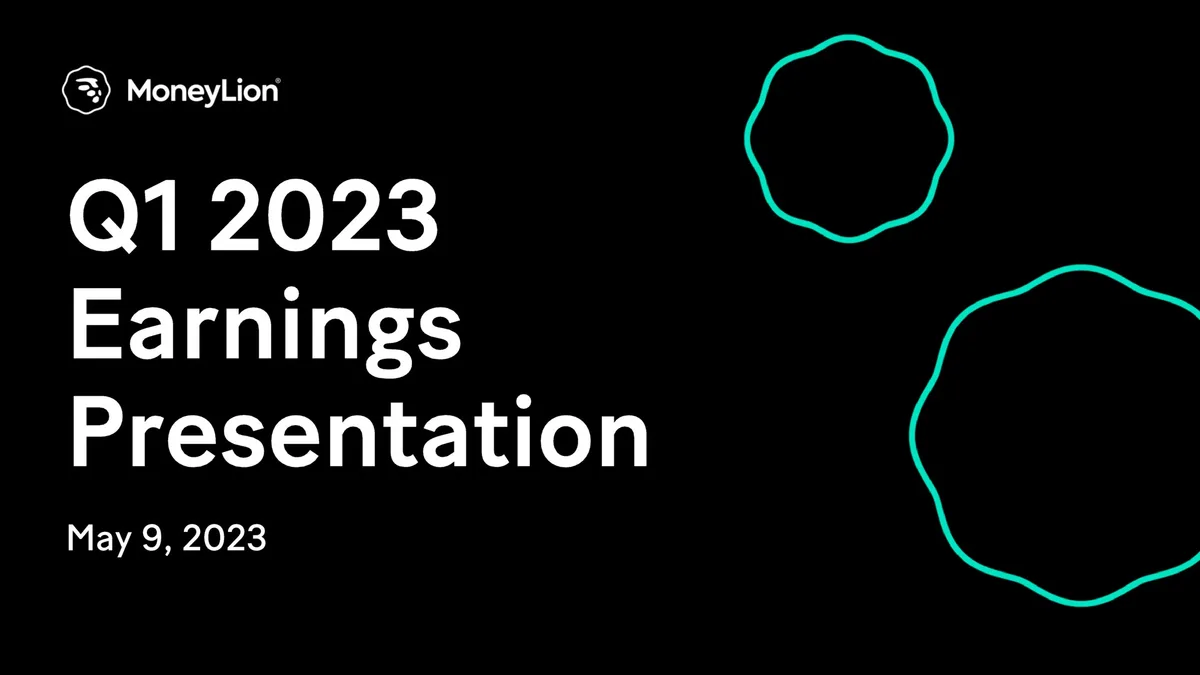 MoneyLion | Results Presentation Deck | 36 slides · slide 1