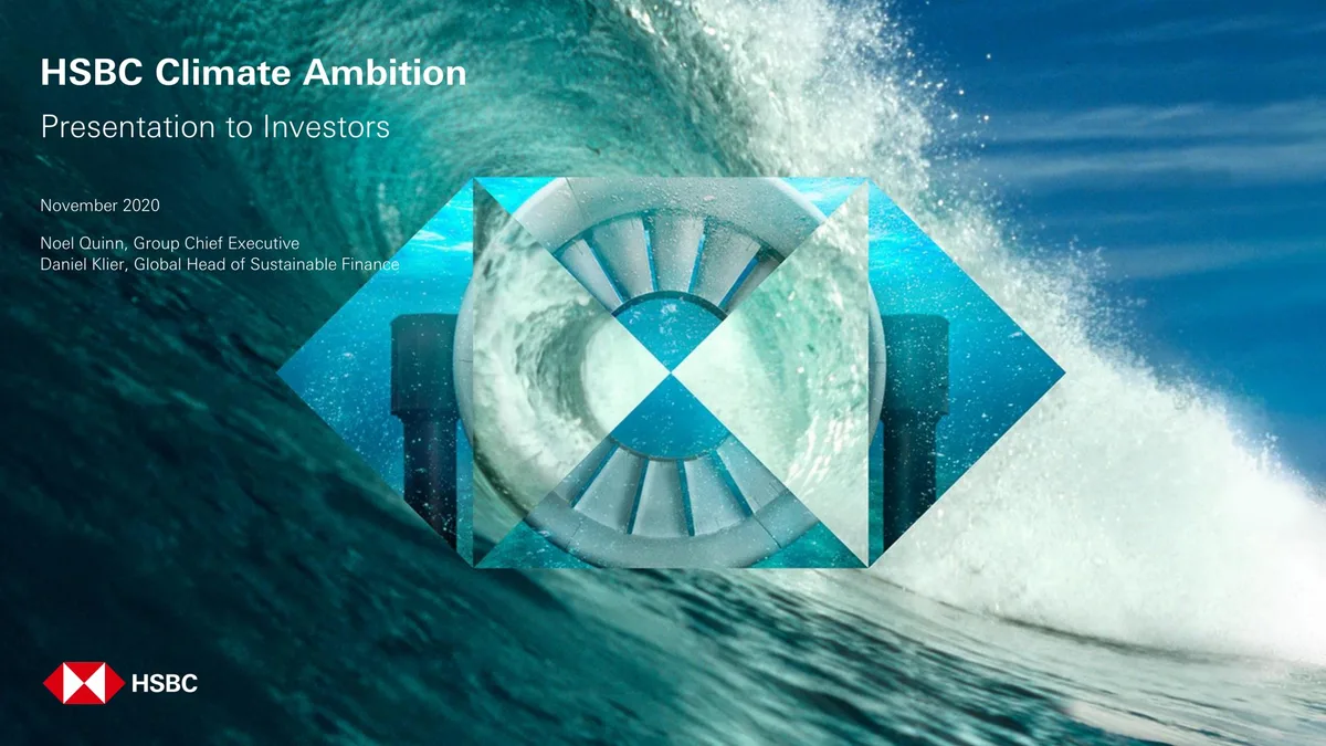 Features the HSBC logo integrated into a wave-themed graphic.