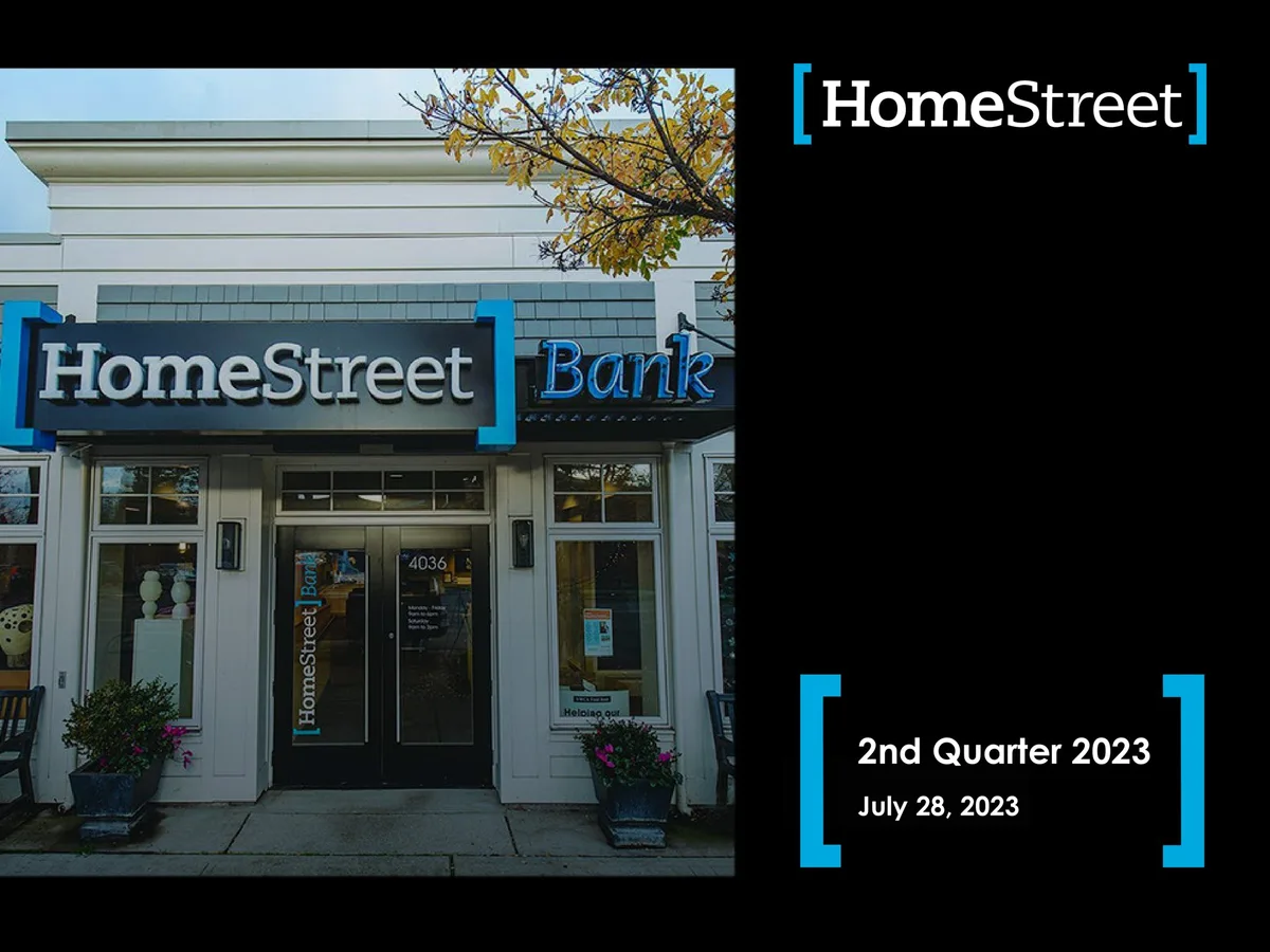 HomeStreet | Results Presentation Deck | 36 slides · slide 1