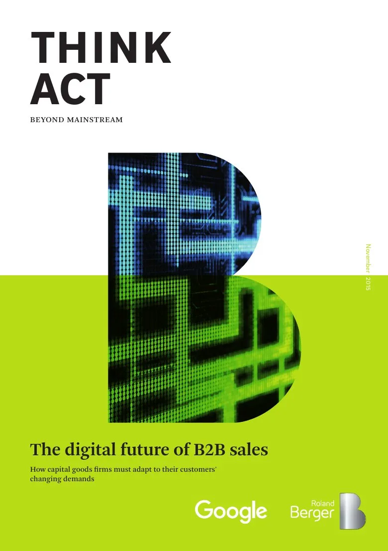 Includes publication date (November 2015) and branding for Google and Roland Berger.