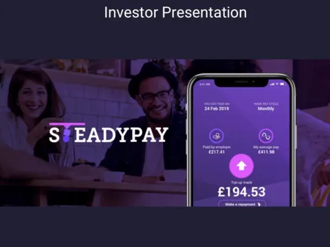 SteadyPay used this pitch deck to raise millions to help gig economy workers