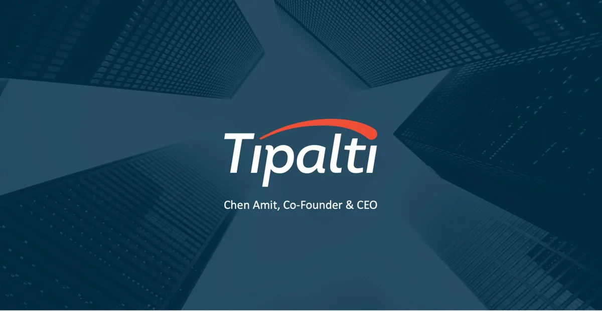Here's the pitch deck payments-automation startup Tipalti used to raise $76 million from investors;; including former top Twitter execs Adam Bain and Dick Costolo · slide 1