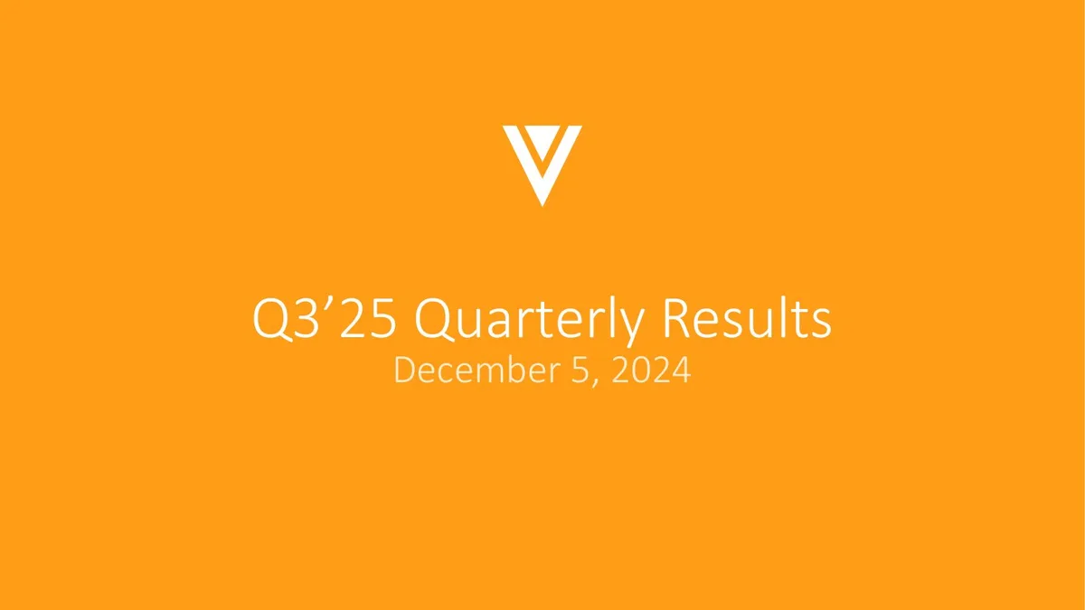 2024 Q3FY25 Earnings Presentation · slide 1