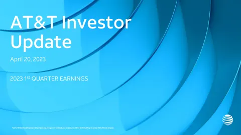 AT&amp;T | Results Presentation Deck | 11 slides