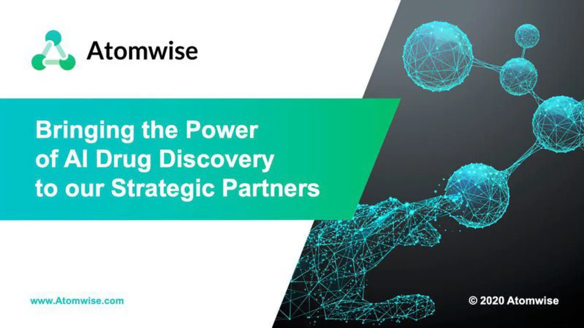 Atomwise | Start Up Pitch Deck | 14 slides · slide 1