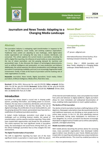 Western Europe News Media Landscape Trends