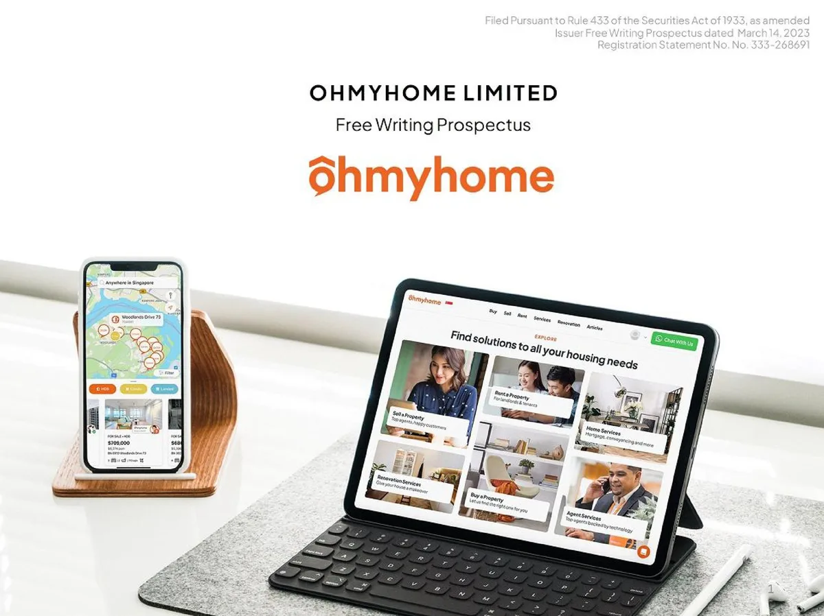 Ohmyhome | IPO Presentation Deck | 28 slides · slide 1