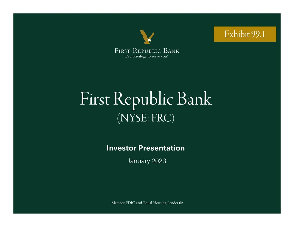 Includes Exhibit 99.1 designation, indicating this is a regulatory filing.