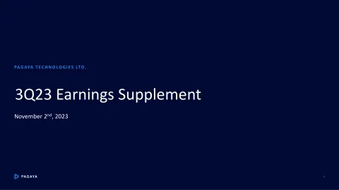 Pagaya | Results Presentation Deck | 19 slides