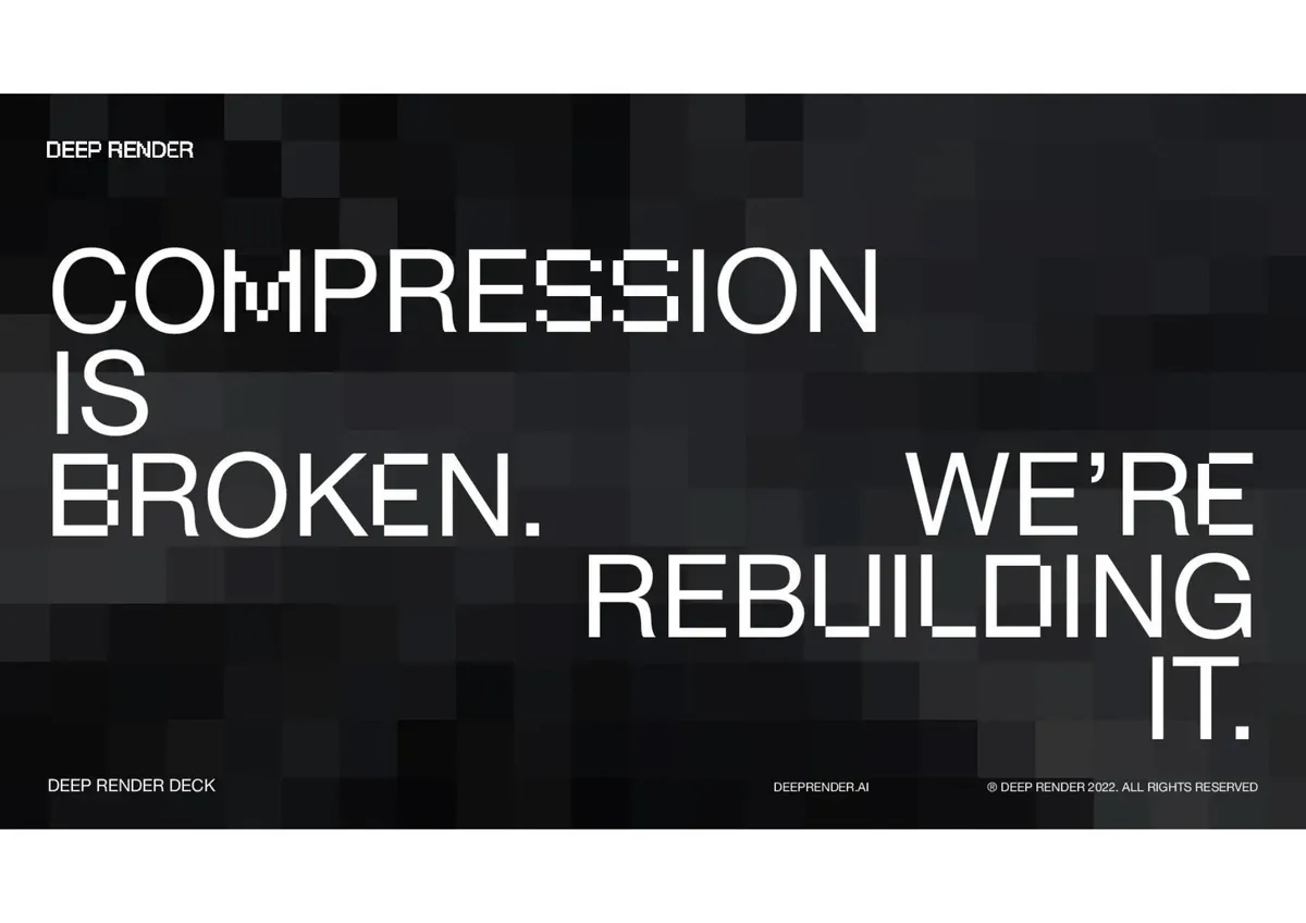 The text uses a pixelated/glitch aesthetic to reinforce the theme of broken digital data.