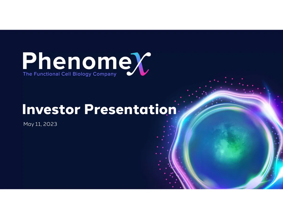 Berkeley Lights | Investor Presentation Deck | 15 slides · slide 1