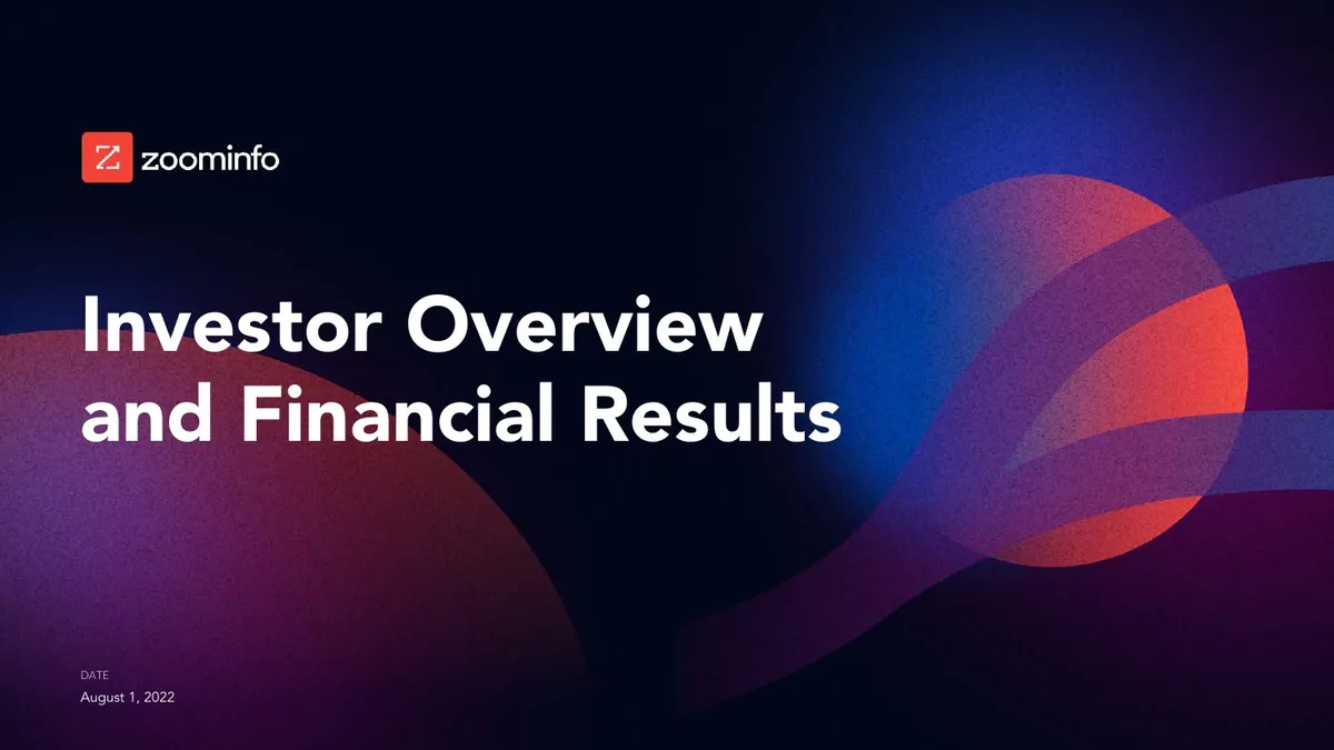 2022 Q2 Financial Results Slides · slide 1