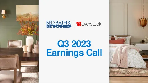 Overstock | Results Presentation Deck | 26 slides