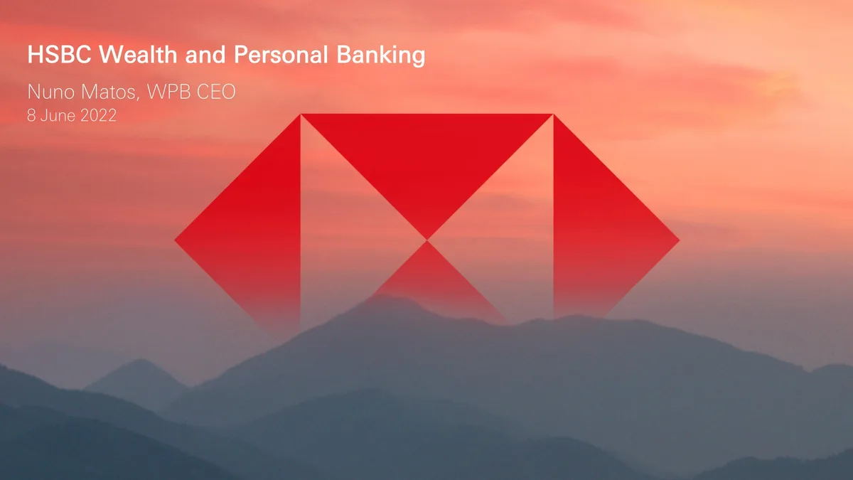 HSBC | Investor Conference Presentation Deck | 14 slides · slide 1