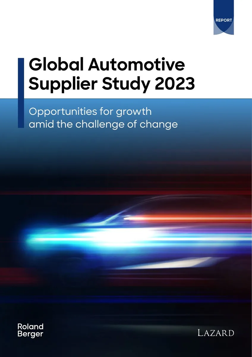 Global Automotive Supplier Study 2023 · slide 1