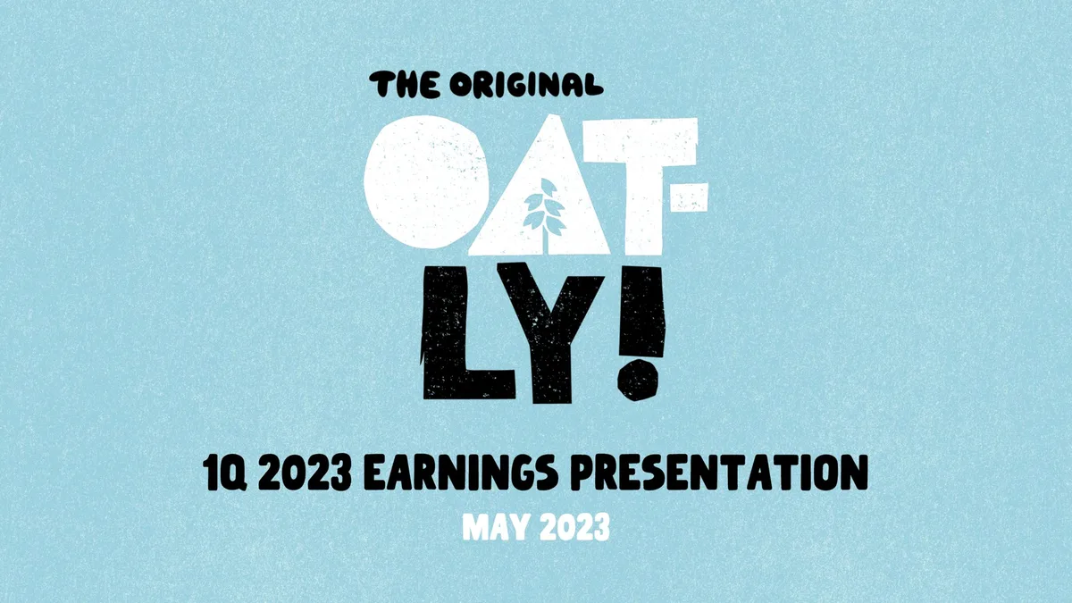 Oatly | Results Presentation Deck | 38 slides · slide 1
