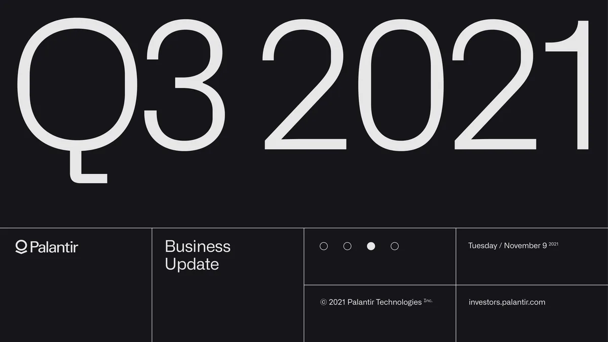 Palantir | Results Presentation Deck | 50 slides · slide 1