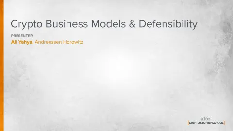 a16z | Educational Presentation Deck | 36 slides